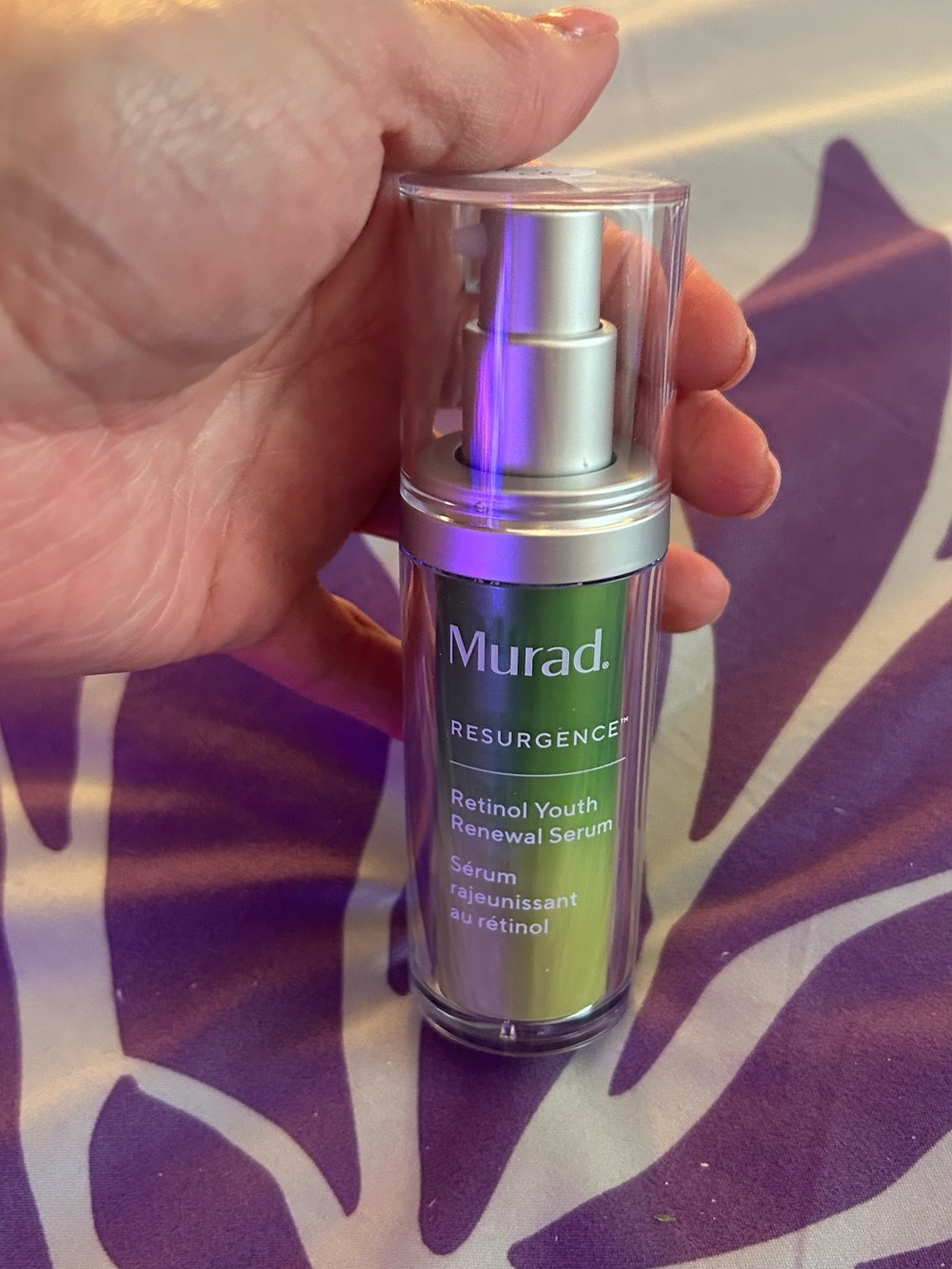 NWOT Murad Resurgence Retinol Youth Renewal Serum - Green and Silver